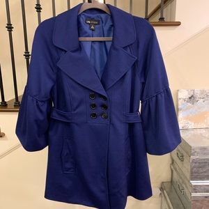 I.N. Studio Cobalt Blue Jacket sz12